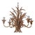 Gilt 6-Arm Chandelier by Hans Kögl, 1970s For Sale - Image 14 of 14