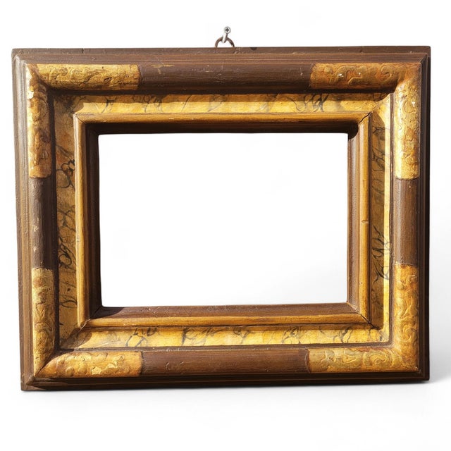 Italian Lacquered Wooden Frame, 1800s For Sale - Image 14 of 14