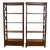Vintage Bookcases in Wood, 1960s, Set of 2 For Sale
