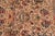 Shabby Chic Floral Pak-Persian Ivory/Black Wool Rug - 9'0'' X 12'5'' For Sale - Image 3 of 9