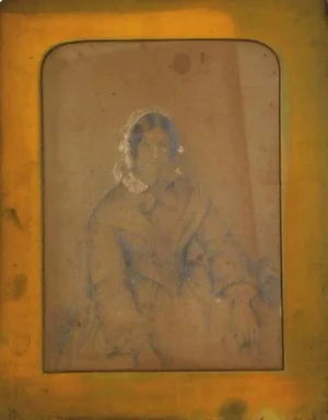 Woman With a Coy Smile, Portrait Study Early-Mid 1800s