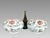 Vintage Red Pheonix & Dragons White Porcelain Chinese Lidded Serving Bowl (Gift Box), a Pair Available For Sale - Image 10 of 11