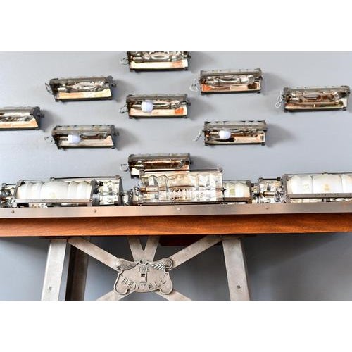 Mercury Glass Wall Light from Zeiss Ikon, 1930s For Sale - Image 16 of 18