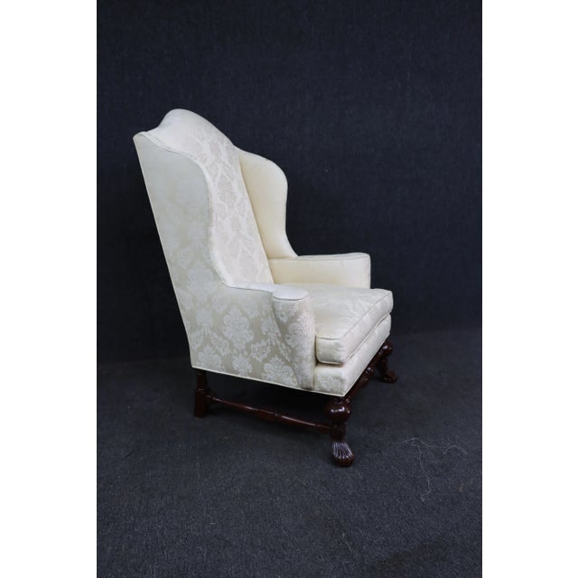 Late 20th Century Baker Statley Homes Collection Wingback For Sale - Image 5 of 13