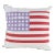 Distressed Americana Flag Pillow For Sale