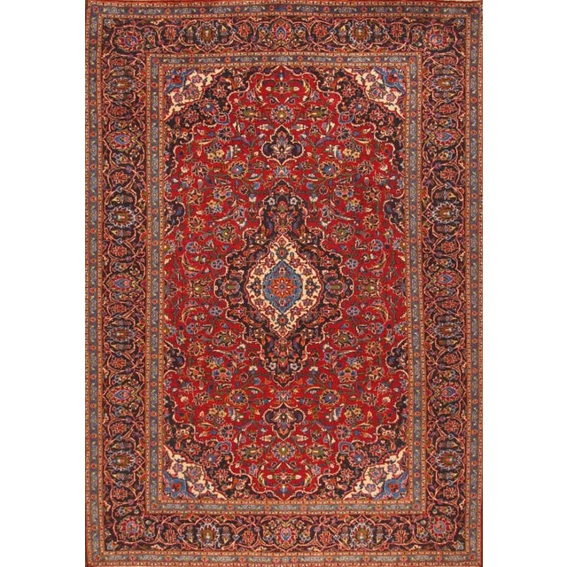 Middle Eastern Rug in Wool For Sale - Image 11 of 11