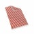 2020s Cannes Striped Beach Towel with Fringe, Orange/White For Sale - Image 5 of 5