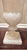 1920s Large Pair of Hand-Carved French Alabaster Neoclassical Urn Table Lamps For Sale - Image 9 of 18