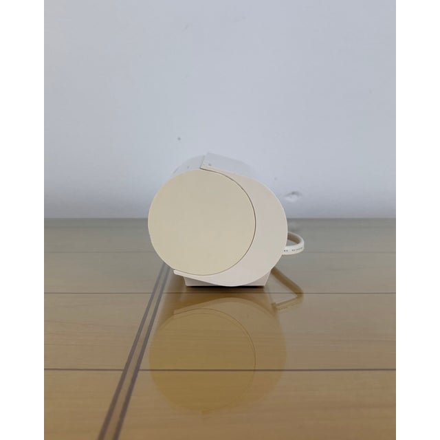 Vintage Space Age White #451 Digital Clock Roll from Sankyo, Japan, 1970s For Sale - Image 4 of 12