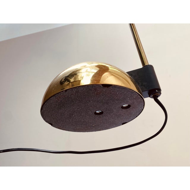 Gold Vintage Floor Lamp by Robert Sonneman for George Kovacs For Sale - Image 8 of 13