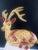A gorgeous and very rare large papier-mâché sculpture of a Deer by renowned Mexican artist, Sergio Bustamante...