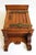 Antique Arts and Crafts European Small Wall Cabinet in Oak and Brass, 1900s For Sale - Image 13 of 16