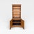 1990s 1990s Pair of Cottage Style Oak Hutch Cabinets With Glass Doors For Sale - Image 5 of 18