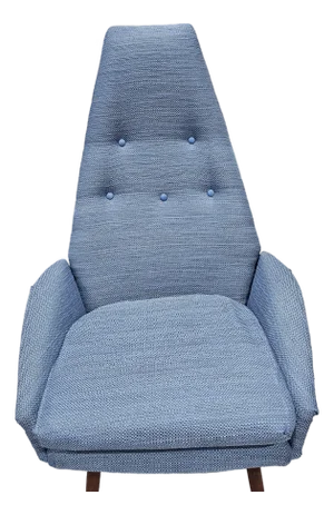 Newly Upholstered Adrian Pears All High Back Chair