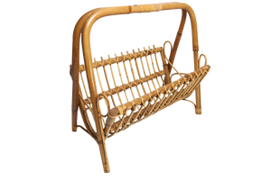 Bamboo Magazine Rack, 1960s