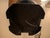 Vintage Chinoiserie Black Porcelain Ginger Jar Floral Table Lamp With Shade For Sale - Image 9 of 11