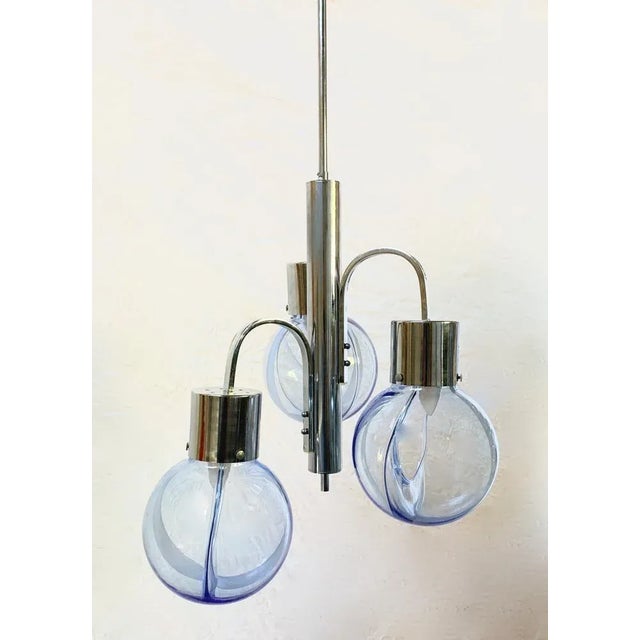 Venini Vintage Pendant by Venini, 1970 For Sale - Image 4 of 8