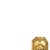 Jewelry - Pair of earrings in 19.2K gold. Portuguese, 20th century, in 19.2kt gold, with pearls and twisted wire. with...