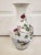 This is a Late 20th Century Chinese Porcelain Floral & Mandarin Duck Motif Vase, Stamped. It measures 12 3/4" high and 6...