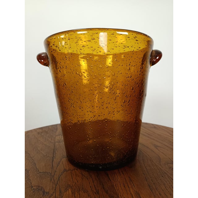 1950s Champagne Seal Amber Glass, 1950s For Sale - Image 5 of 13