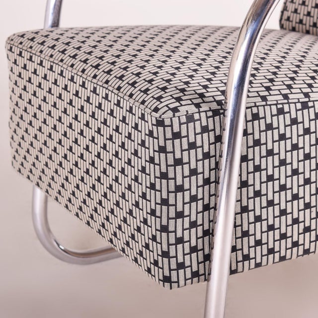 Art Deco Model FN21 Armchair by Mücke-Melder, Czech, 1930s For Sale - Image 13 of 17