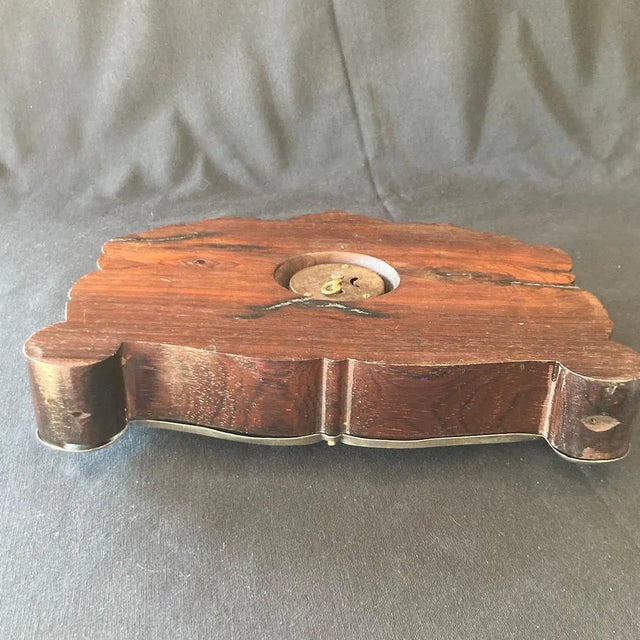 19th Century Large Clock in Silver, 1887 For Sale - Image 3 of 15