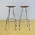 Industrial Stools in Tubular Steel and Plywood Seat, 1960s, Set of 2 For Sale - Image 10 of 18