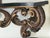 Wood Antique Monumental Baroque Style Giltwood Console Table With Ebonized Top, 74.5” For Sale - Image 7 of 12