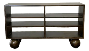 Basico Bookcase in Medium Unripe Walnut- Open Series