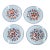 Vintage Fitz and Floyd "Imari Peony" 9.5" Plates - Set of 4 For Sale
