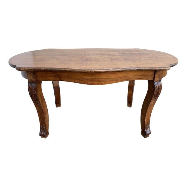 Early Walnut Dining Table, 1890s For Sale - Image 13 of 13
