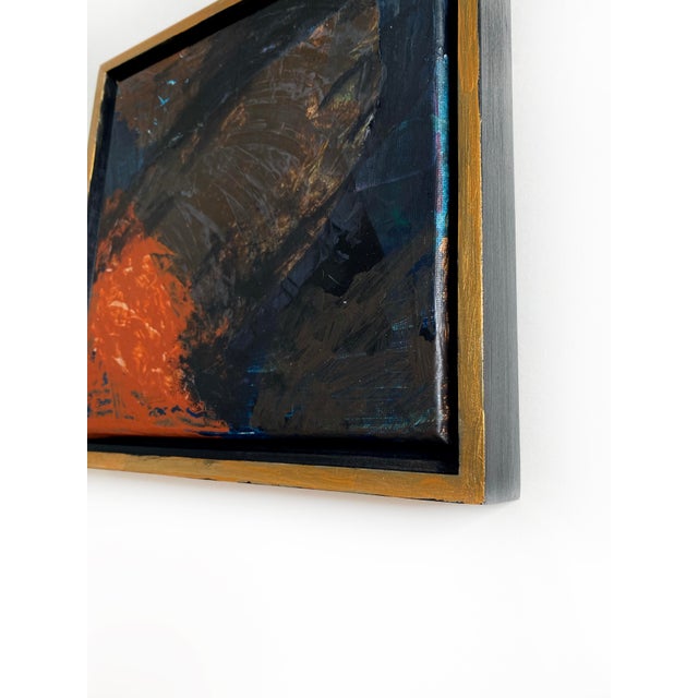 Abstract "Shadows #4" 2026 Original Mixed Media Painting by Jessalin Beutler For Sale - Image 3 of 3