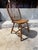 Set of 4 Nichols & Stone Brace Back Windsor Style Oak Side Chairs For Sale - Image 14 of 17