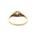 Mid-Century Modern Antique 14k Two Tone Gold Diamond Ring, Size 6.25 For Sale - Image 3 of 10