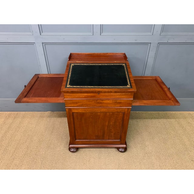 Antique Victorian Mahogany Davenport, 1851 For Sale - Image 15 of 18