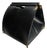 Leather and Brass Dimensionefuoco Firewood Sack by Afra & Tobia Scarpa, Italy, 1980s For Sale