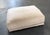 Pair of Montauk "Jill" Ottomans in Cream Off-White Velvet For Sale - Image 4 of 6