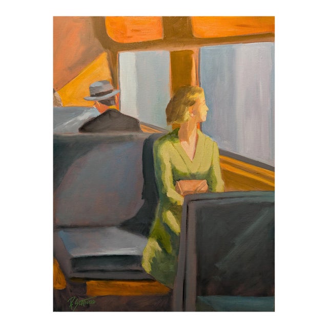 Coming Home - 18x24" Oil on Canvas Panel For Sale