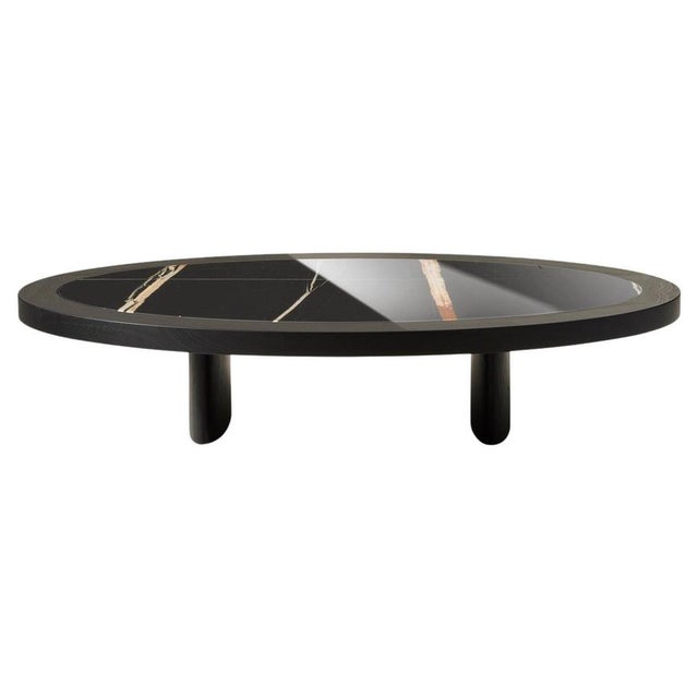 Black Stained Ash Coffee Table by Charlotte Perriand for Cassina For Sale - Image 13 of 13