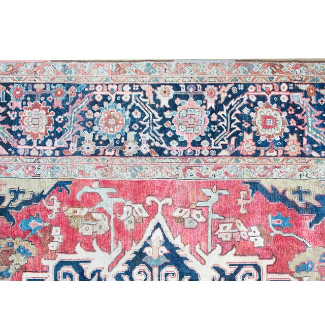 19th Century Persian Serapi Rug For Sale - Image 9 of 16