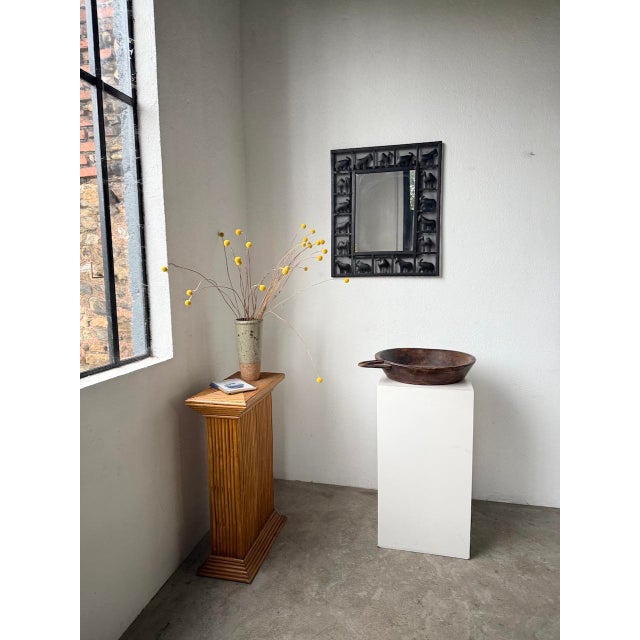 Wrought Iron Mirror, Les Marolles, 1950s For Sale - Image 10 of 18