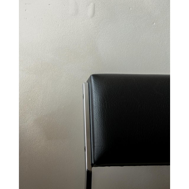 Bauhaus SM07 Dining Chairs in Chrome and Leather by Cees Braakman for Pastoe, 1960s, Set of 4 For Sale - Image 12 of 18