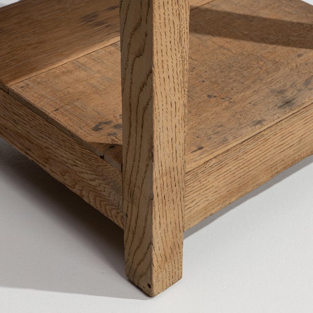 Early 20th Century Oak Atelier Table For Sale - Image 4 of 13