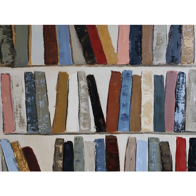 Logos, Abstract Library, Contemporary Art, Framed by Sophie Dumont For Sale - Image 6 of 10