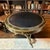 Antique Regency Style Leather Topped Table For Sale - Image 4 of 15