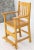 Modern Solid Brid’s-Eye Maple High Pool Chairs Bar Stools- A Pair For Sale - Image 6 of 13