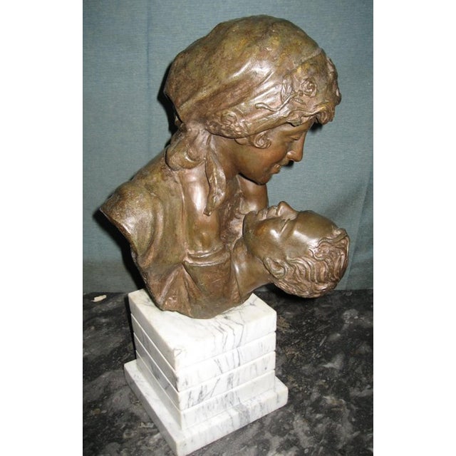 Unidentified, Maternity Bust, Late 19th Century, Bronze For Sale - Image 3 of 18
