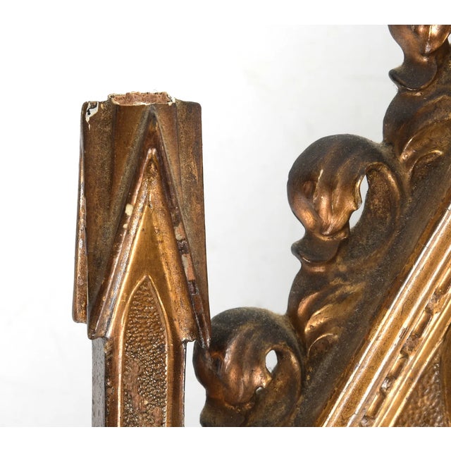 Italian Gothic Revival Devotional Diptych After Fra Angelico For Sale In Los Angeles - Image 6 of 9