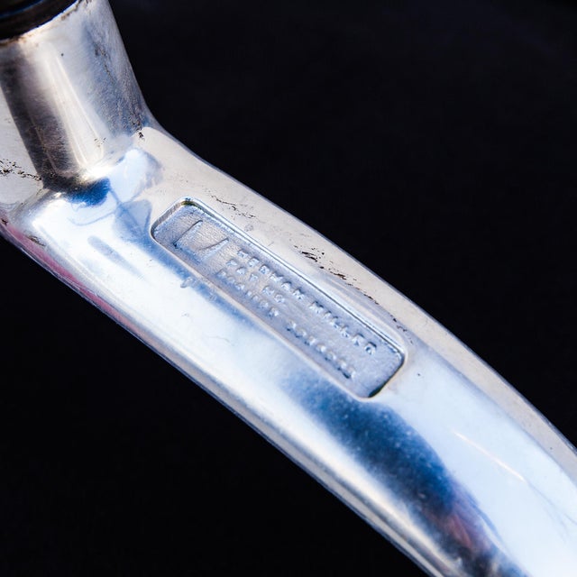 1970s Eames Soft Pad Arm Chairs in Black Leather by Herman Miller For Sale In Los Angeles - Image 6 of 13