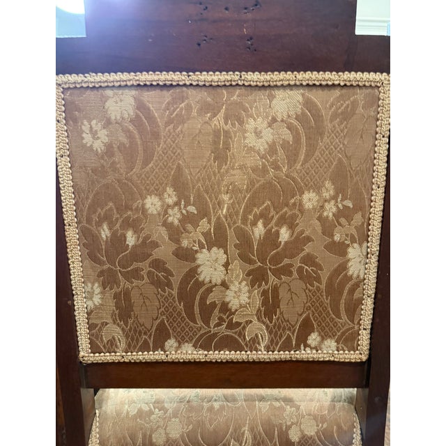 Late 19th Century 19th Century Victorian Eastlake Carved Walnut Upholstered Side Chair For Sale - Image 5 of 18